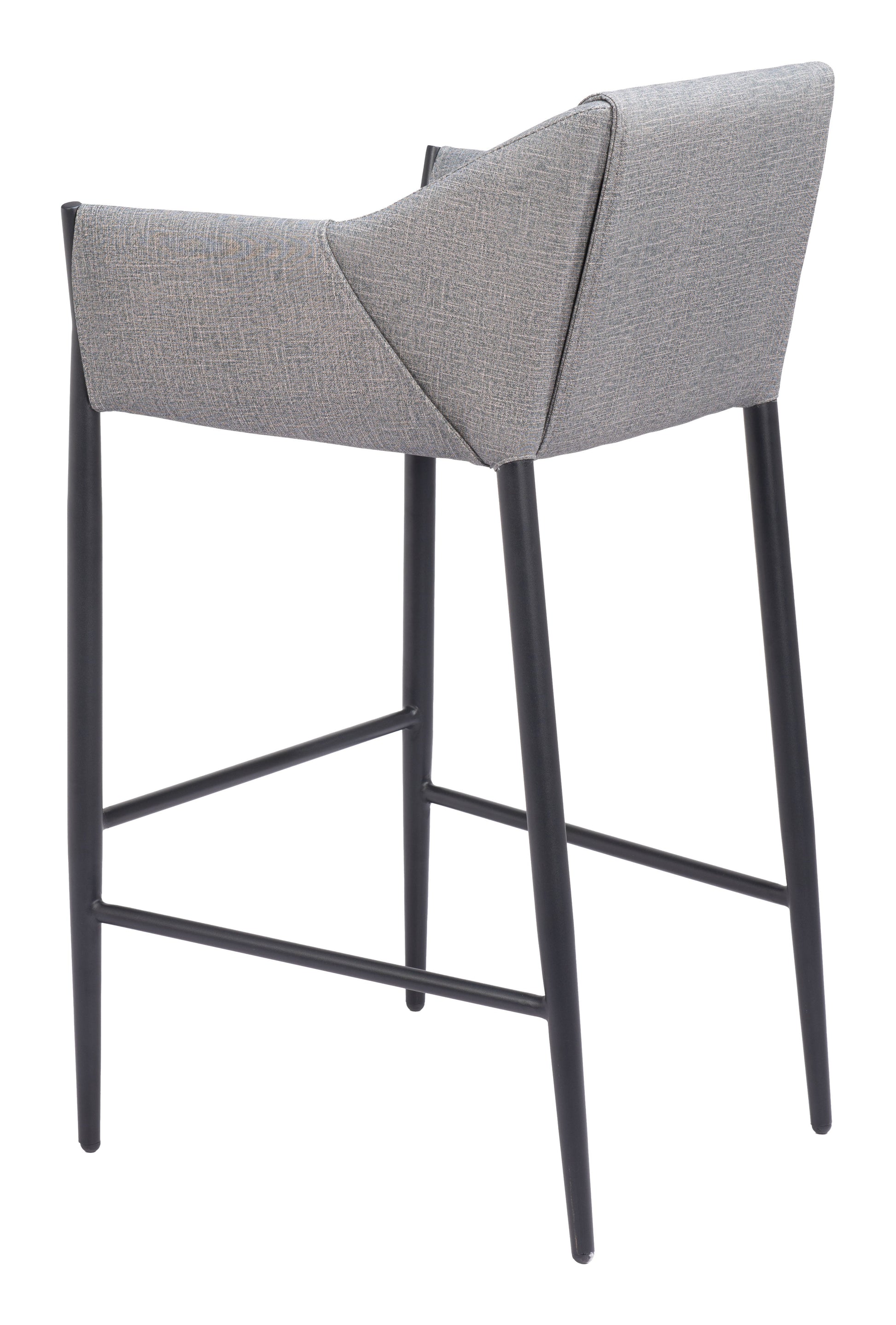 Andover Slate Gray Barstool - Ornate Home