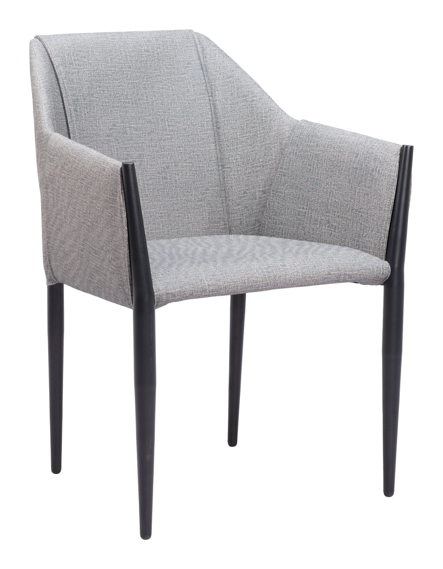 Andover Slate Gray Dining Chair (Set of 2) - Ornate Home