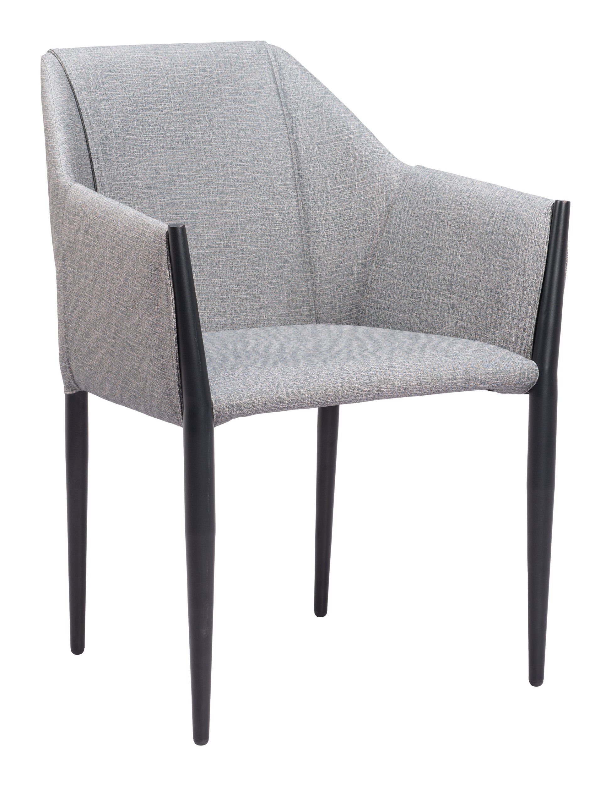 Andover Slate Gray Dining Chair (Set of 2) - Ornate Home