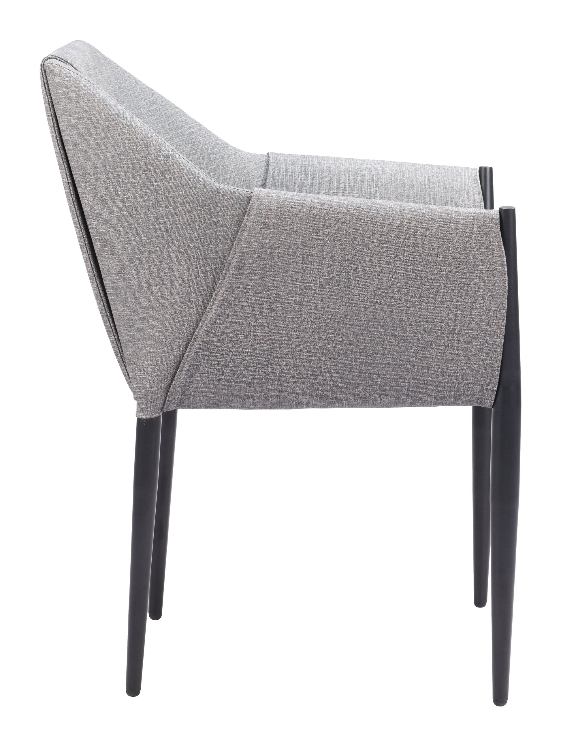 Andover Slate Gray Dining Chair (Set of 2) - Ornate Home