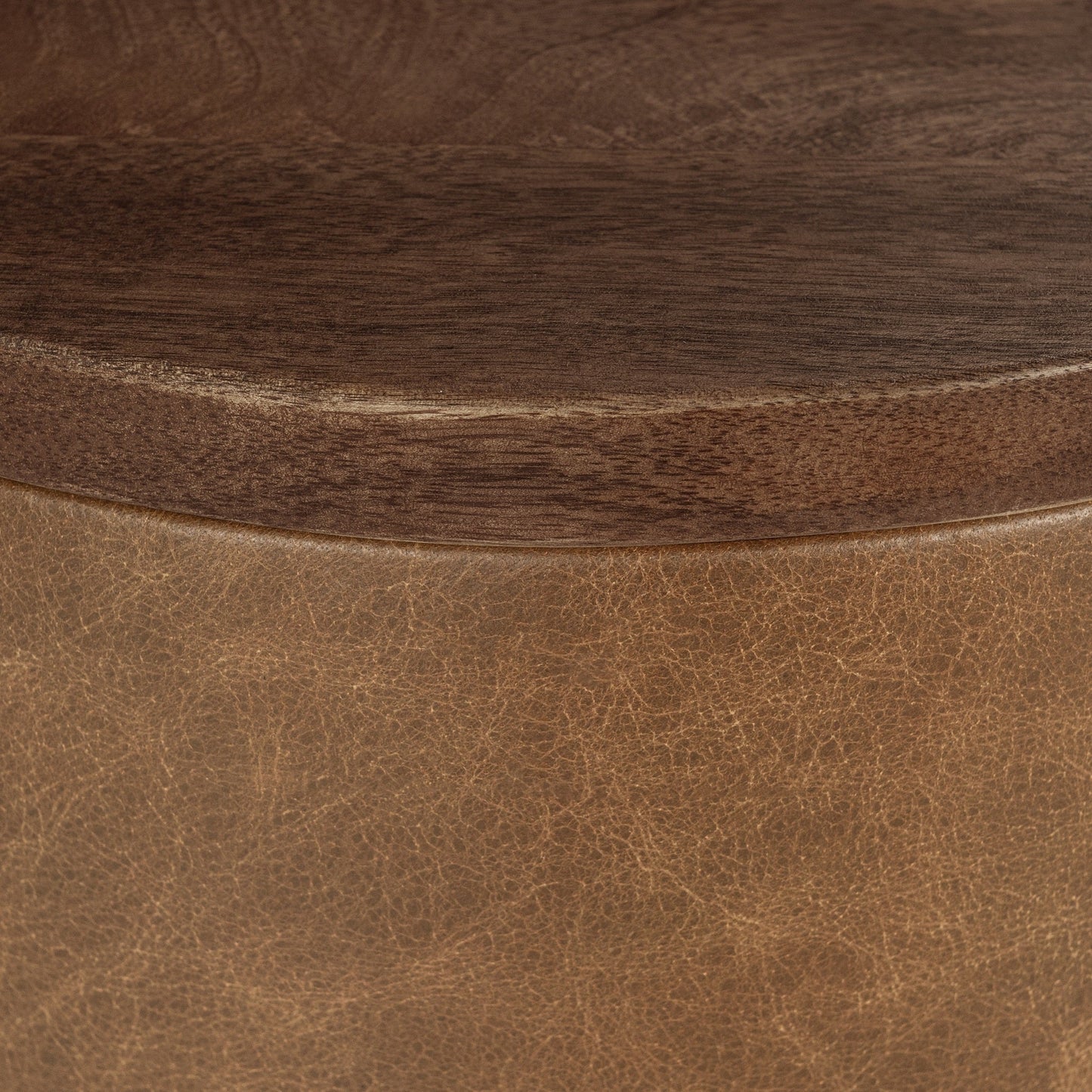 Andra Tan Accent Table - Ornate Home