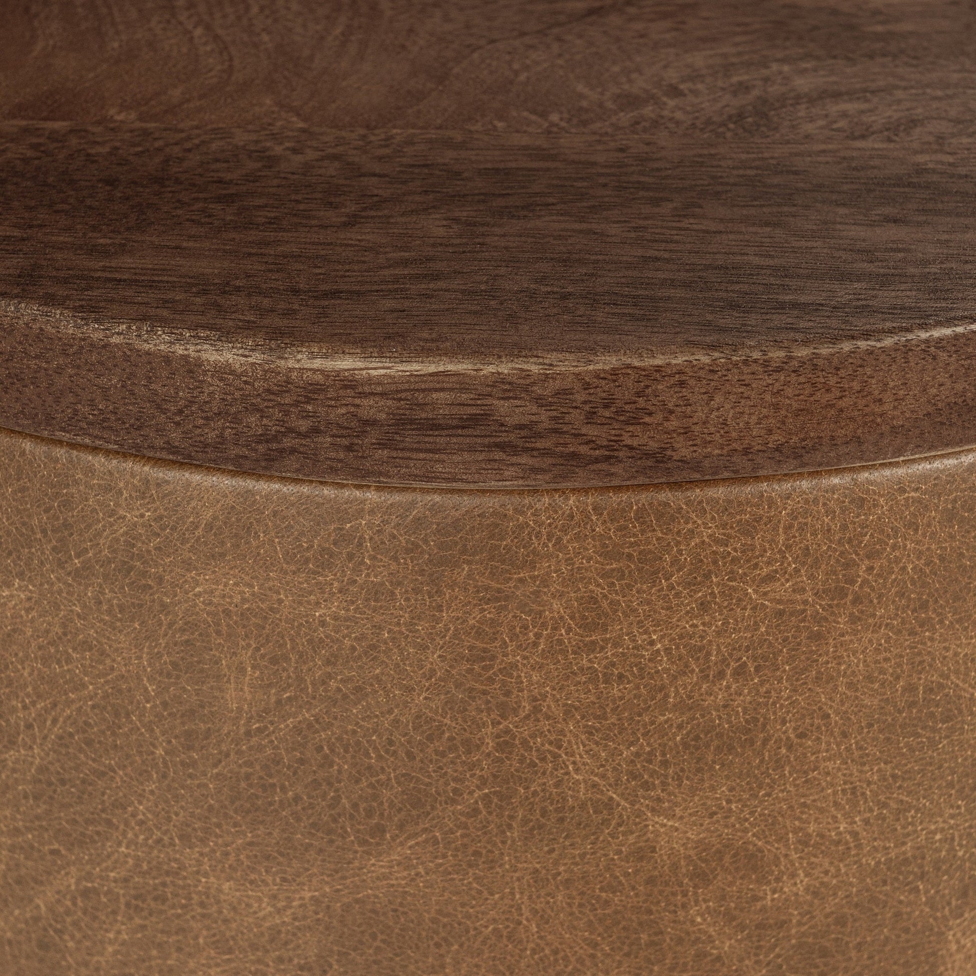 Andra Tan Accent Table - Ornate Home