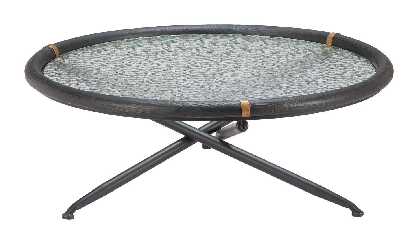 Aneis Black Coffee Table - Ornate Home