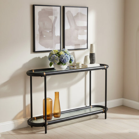Aneis Black Console Table - Ornate Home
