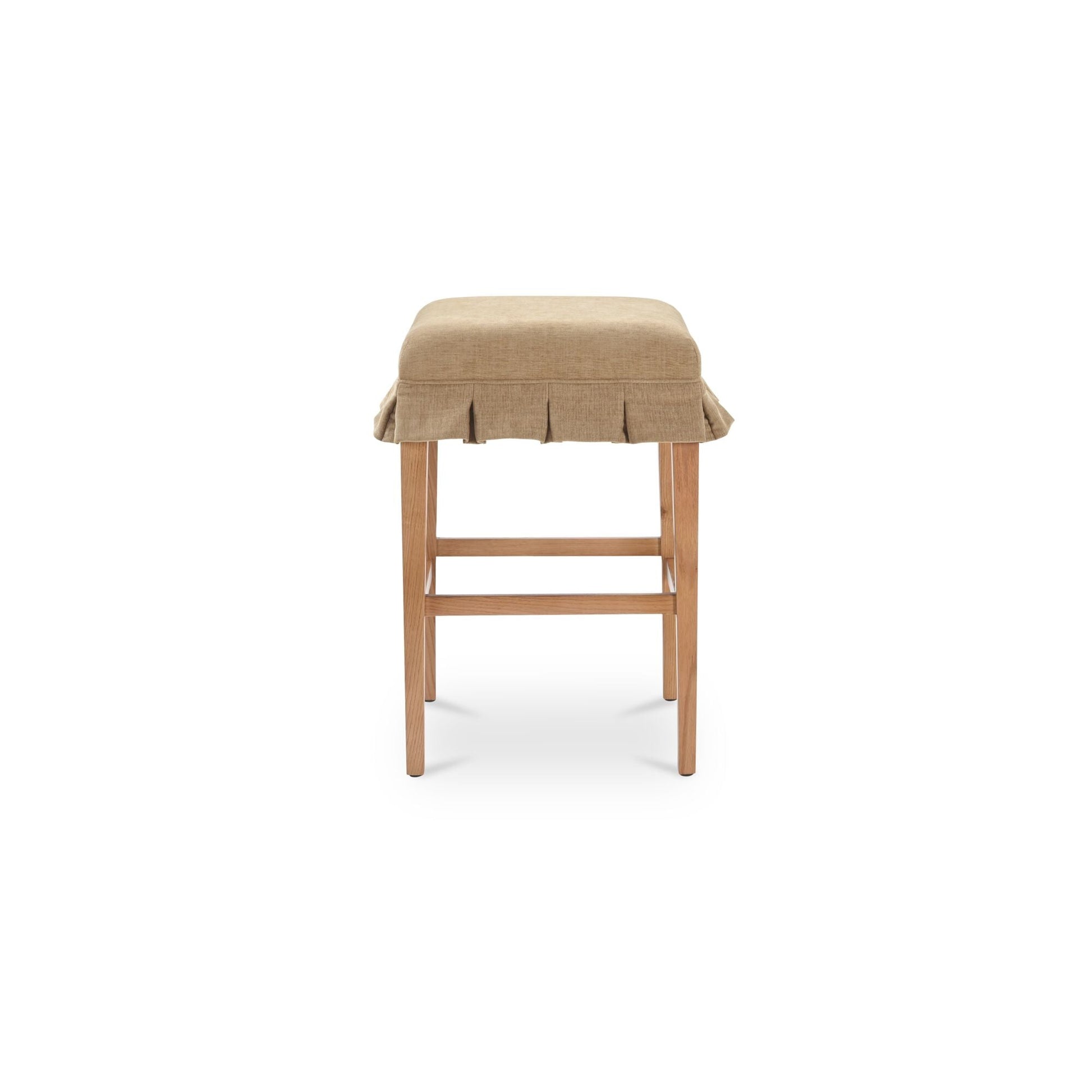 Anna Light Brown/Walnut Counter Stool - Ornate Home