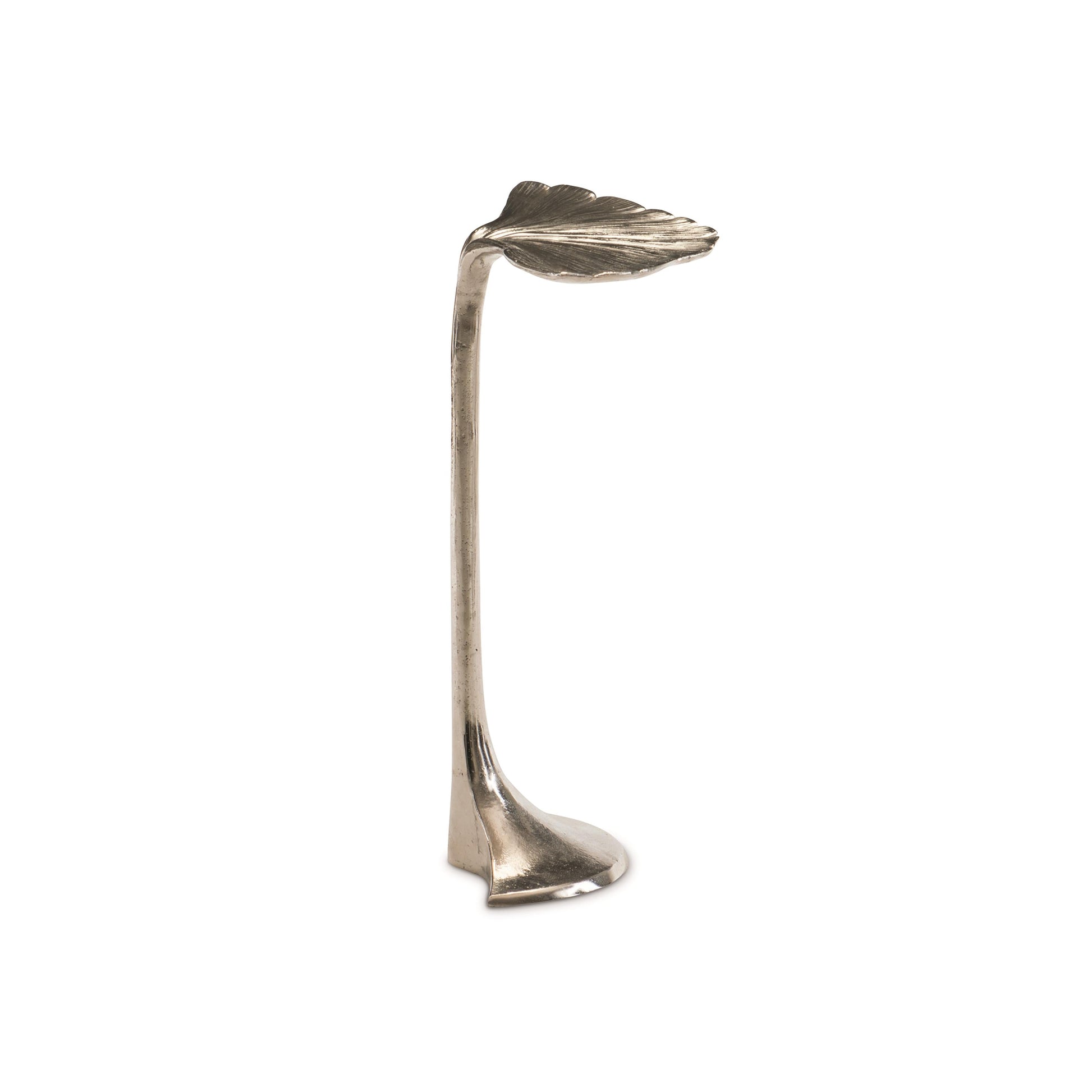 Annabella Satin Nickel Accent Table - Ornate Home