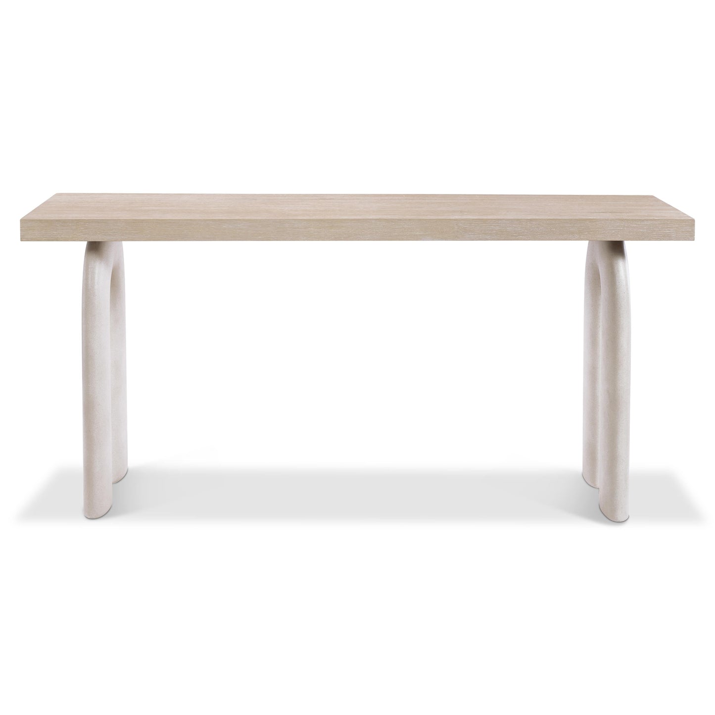 Antibes Pumice/Roz Console Table 68" - Ornate Home