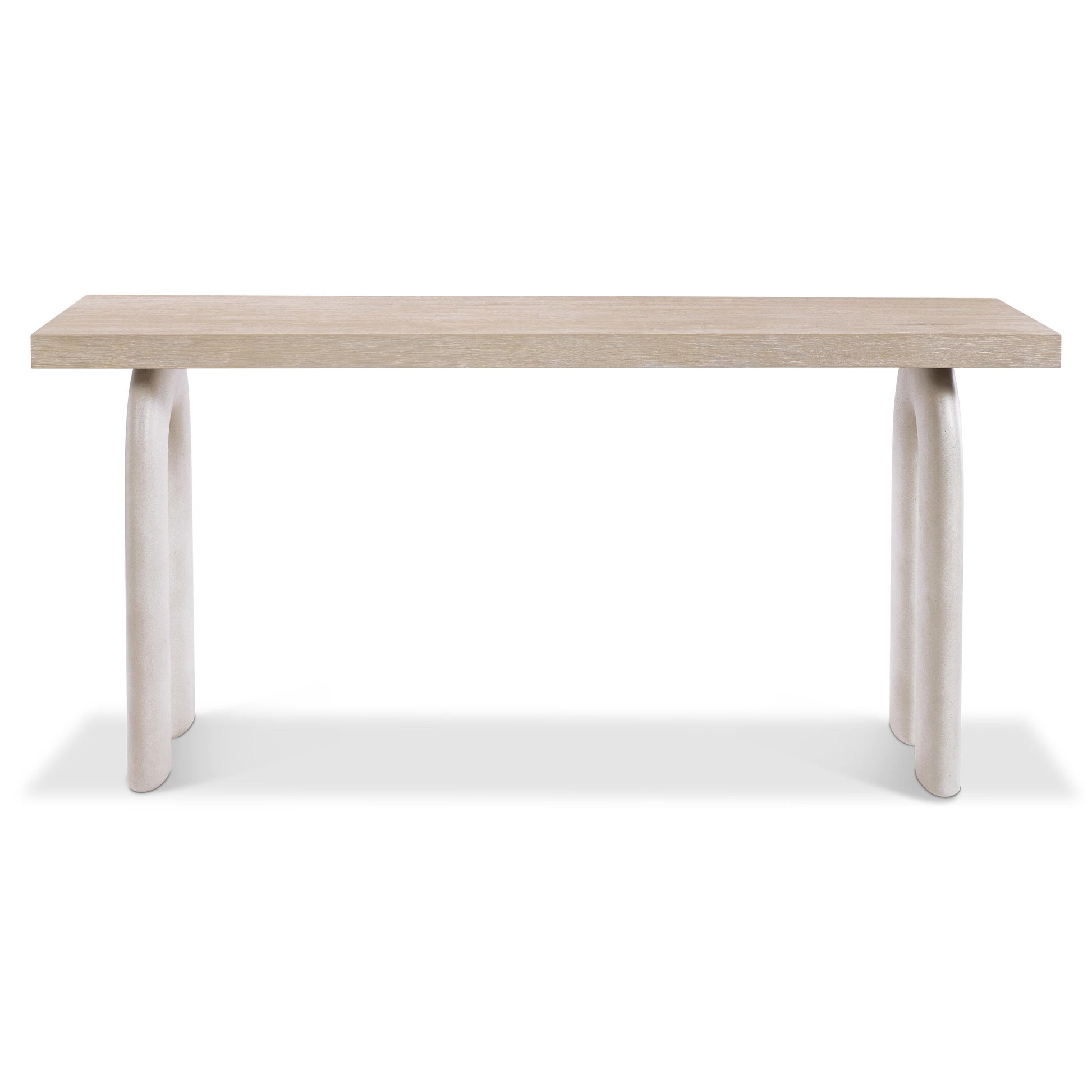 Antibes Pumice/Roz Console Table 68" - Ornate Home