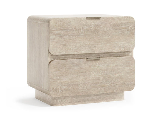 Antibes Roz 2-Drawer Narrow Nightstand - Ornate Home