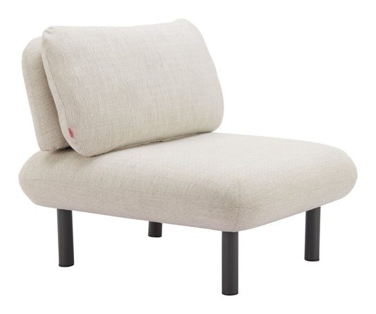 Aperto Beige Outdoor Accent Chair - Ornate Home