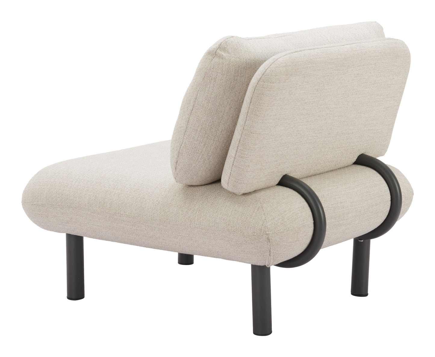 Aperto Beige Outdoor Accent Chair - Ornate Home