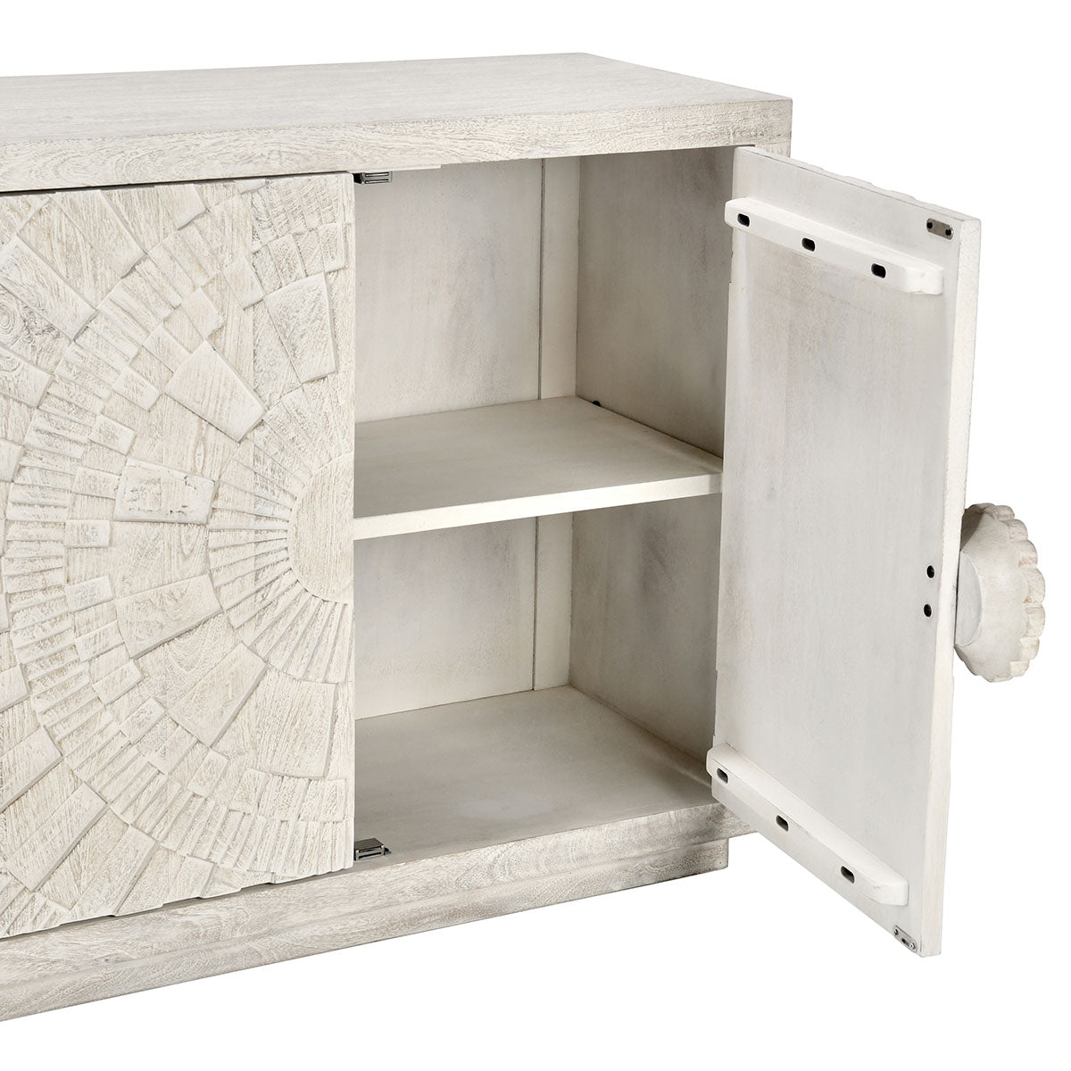 Apollo Coastal White Cabinet - Ornate Home