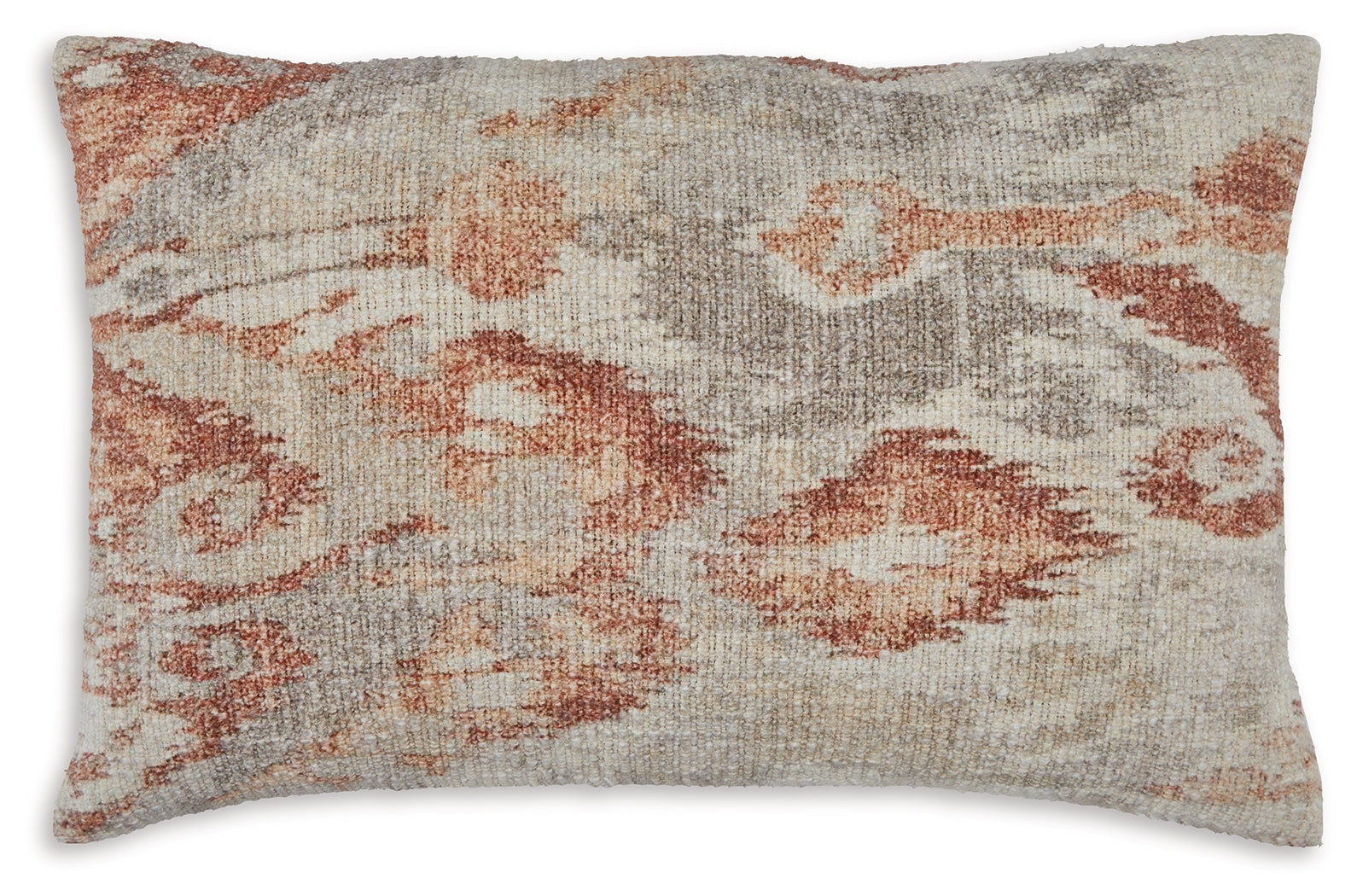 Aprover Rust/Gray/White Pillow- Viva Furn