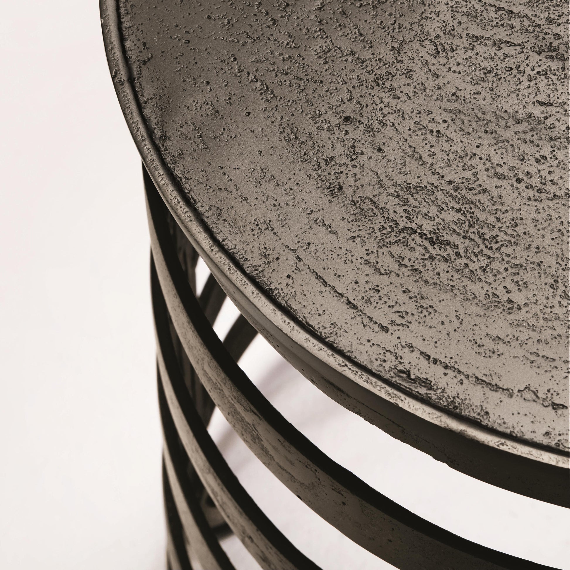 Apsley Black Nickel Accent Table - Ornate Home