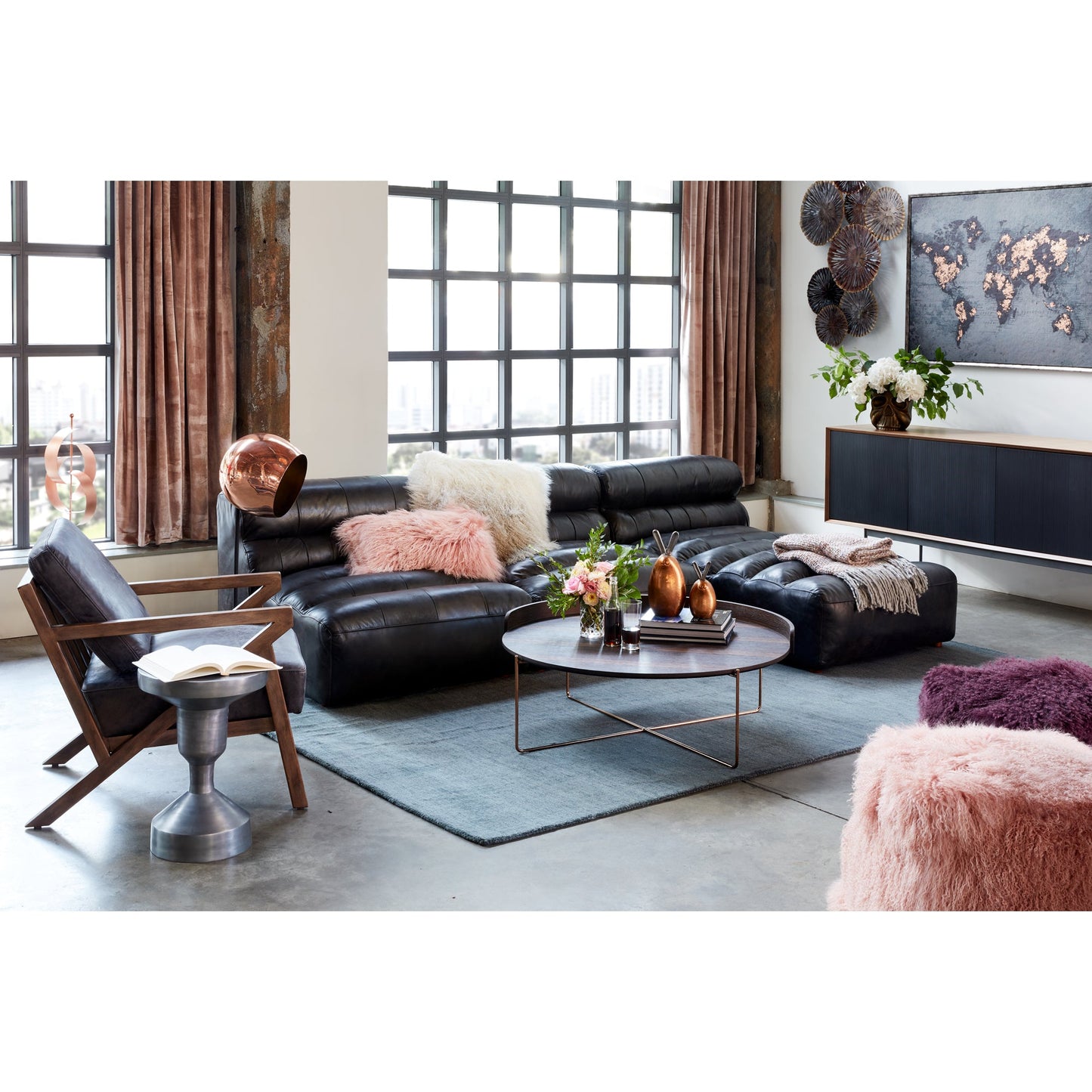 Araya Brown Sideboard - Ornate Home