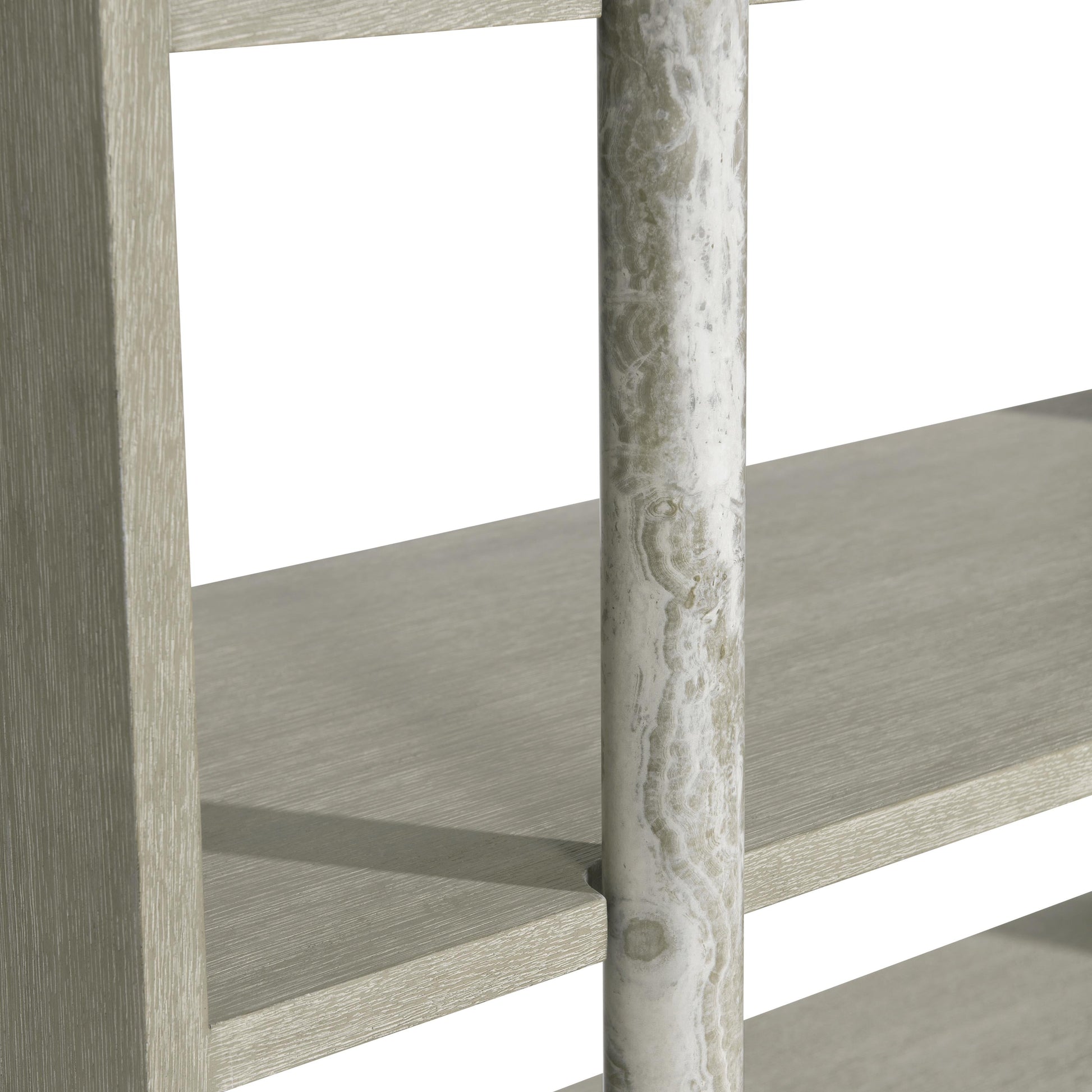 Arcadia Kalta Faux Stone/Clay Etagere - Ornate Home