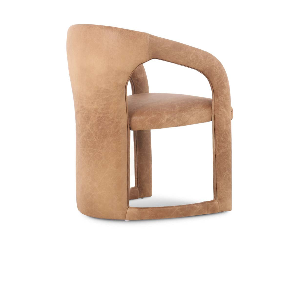 Archie Maple Brown Dining Chair - Ornate Home