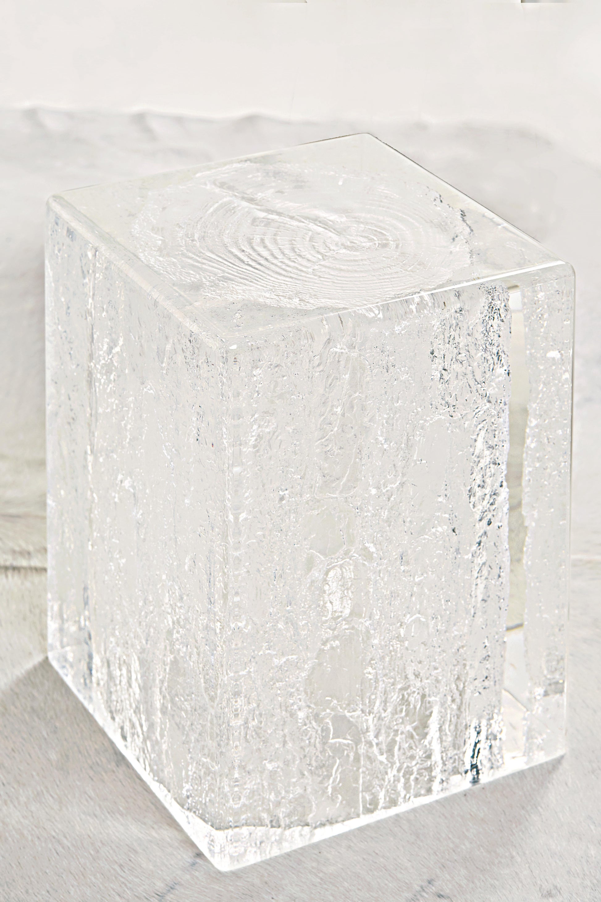 Arctic Arctic/Ice Grey Accent Table - Ornate Home