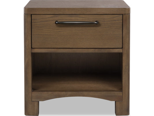 Arden Tavern Brown 1-Drawer Nightstand - Ornate Home