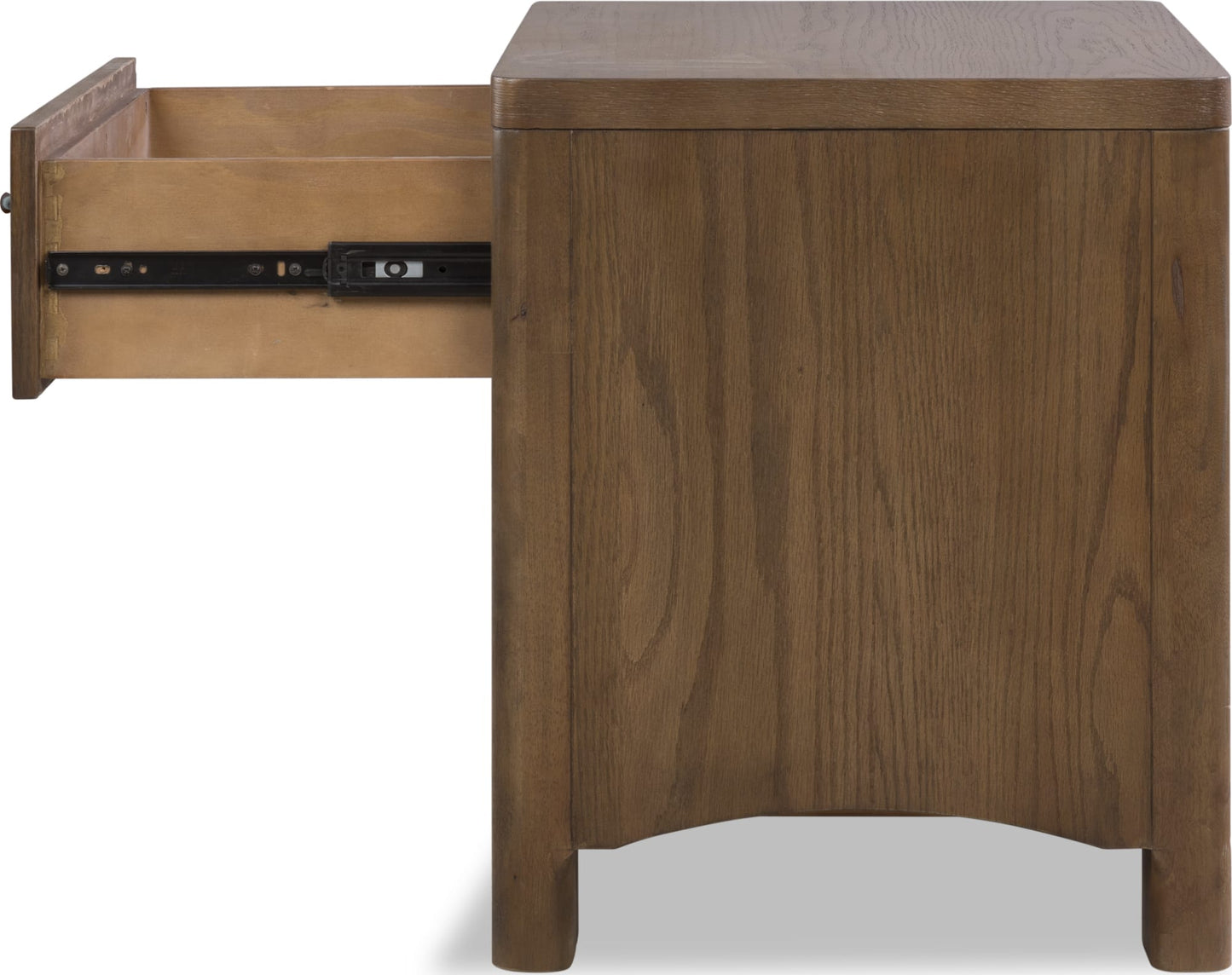 Arden Tavern Brown 1-Drawer Nightstand - Ornate Home
