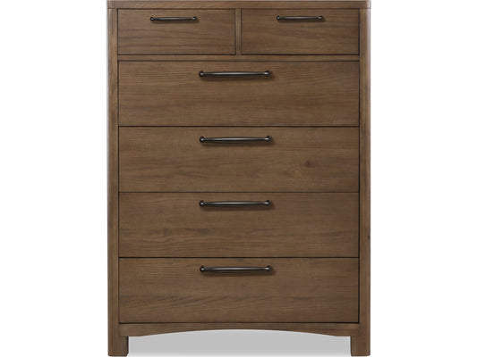 Arden Tavern Brown 6 Drawer Chest - Ornate Home