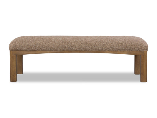 Arden Tavern Brown Upholstered Bench - Ornate Home