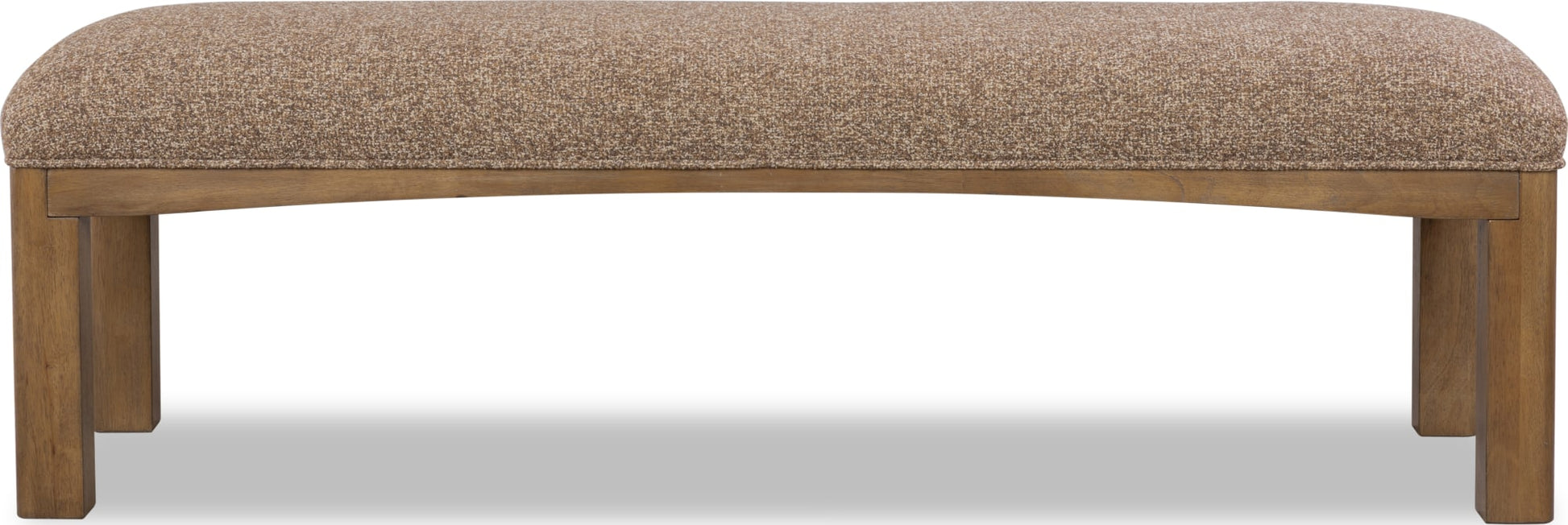 Arden Tavern Brown Upholstered Bench - Ornate Home