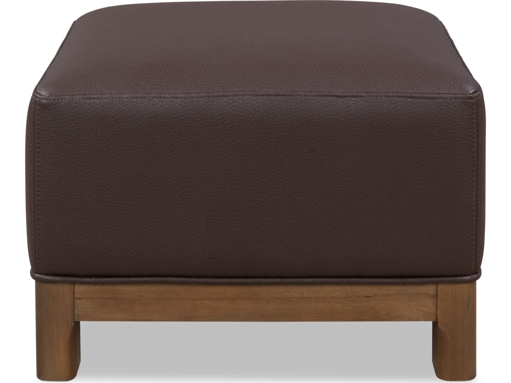 Arden Tavern Brown Upholstered Ottoman - Ornate Home