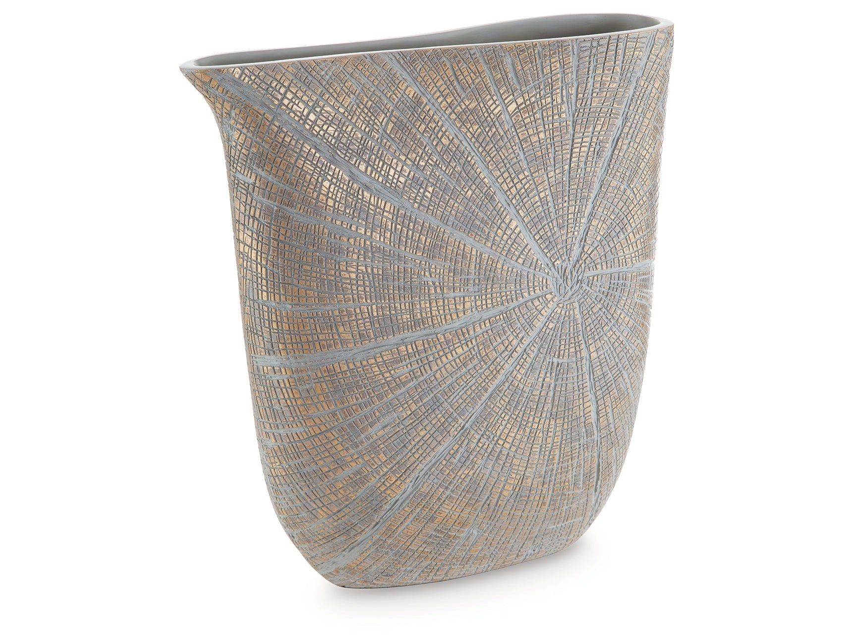 Ardenley Antique Gold Vase- Viva Furn
