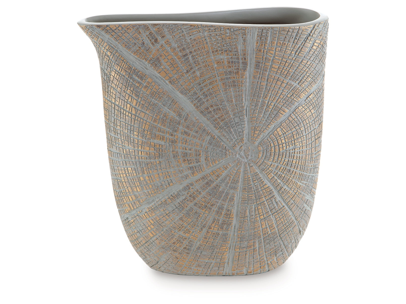 Ardenley Antique Gold Vase- Viva Furn