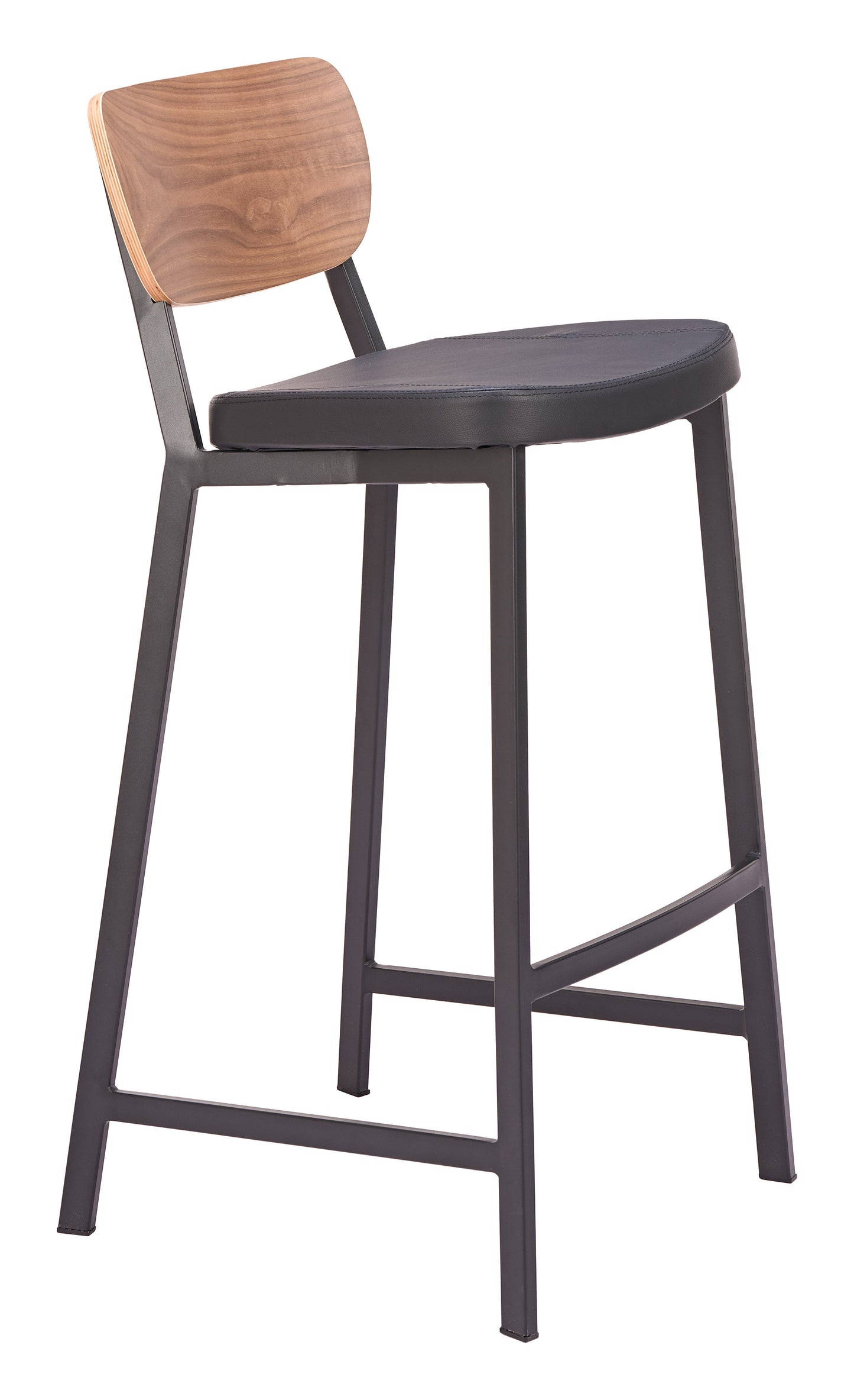 Ardenne Black & Brown Barstool (Set of 2) - Ornate Home