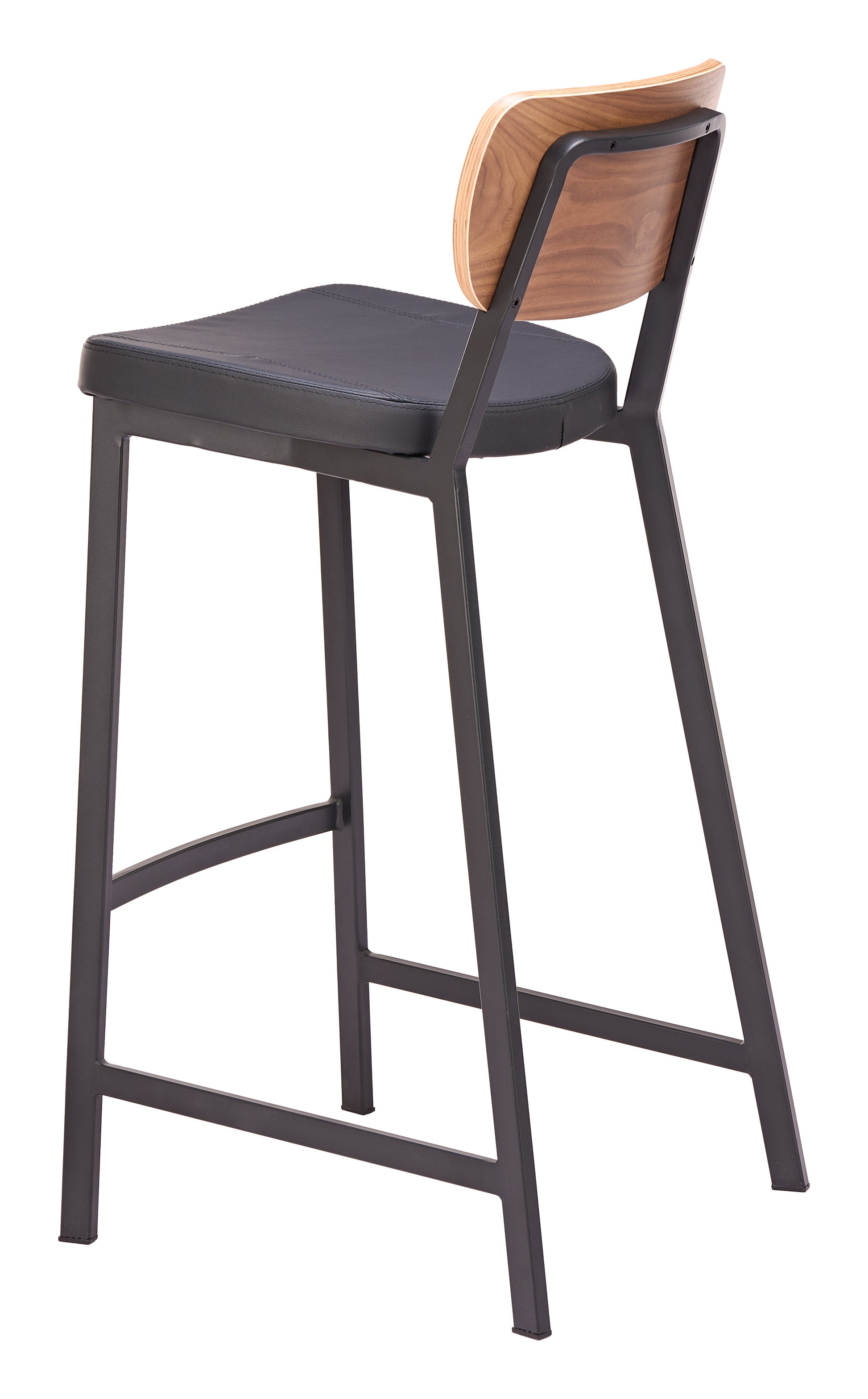 Ardenne Black & Brown Barstool (Set of 2) - Ornate Home