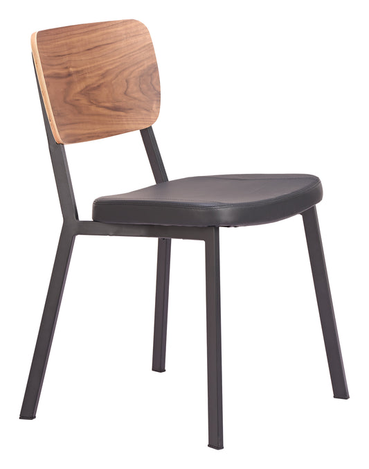 Ardenne Black & Brown Dining Chair (Set of 4) - Ornate Home