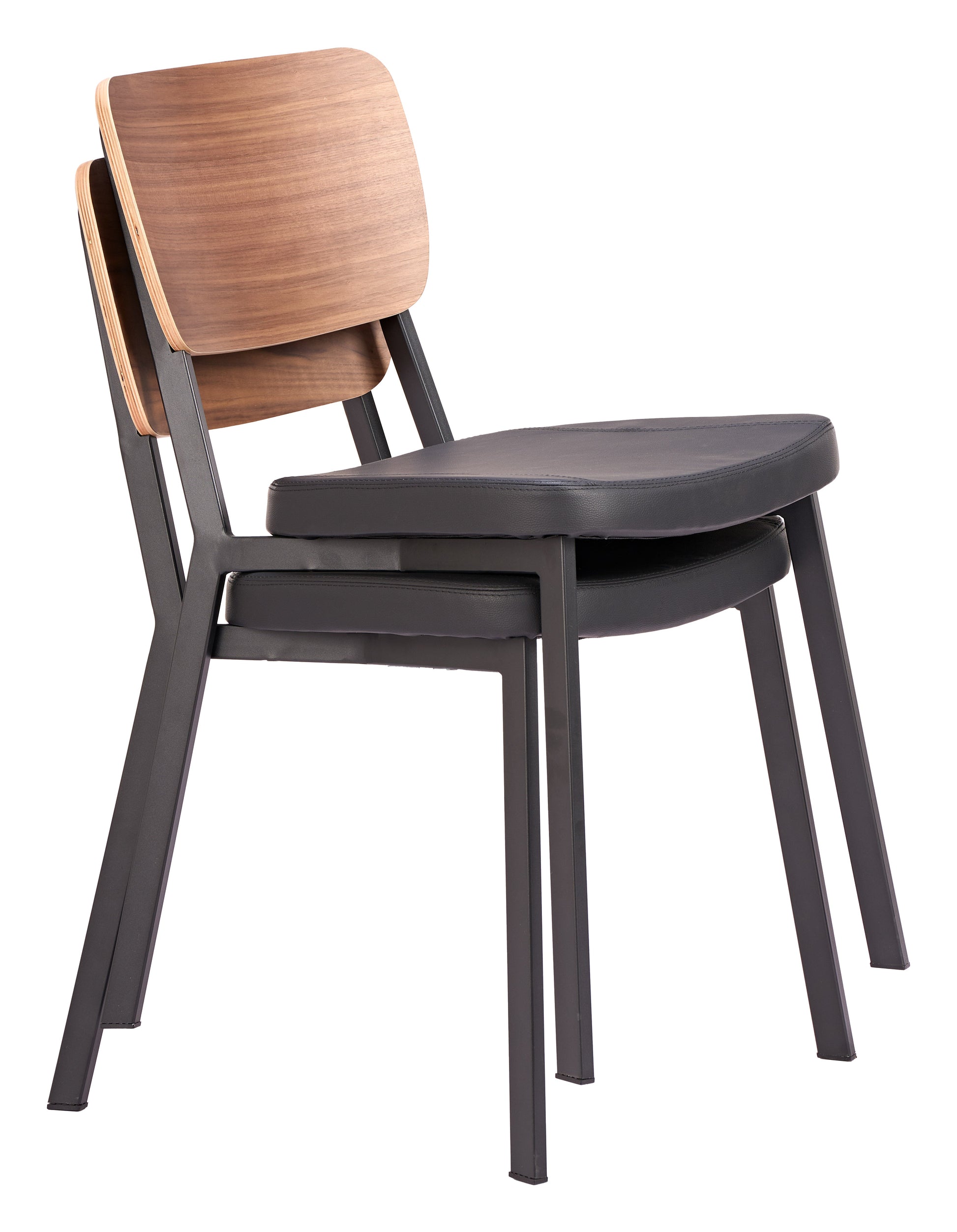 Ardenne Black & Brown Dining Chair (Set of 4) - Ornate Home