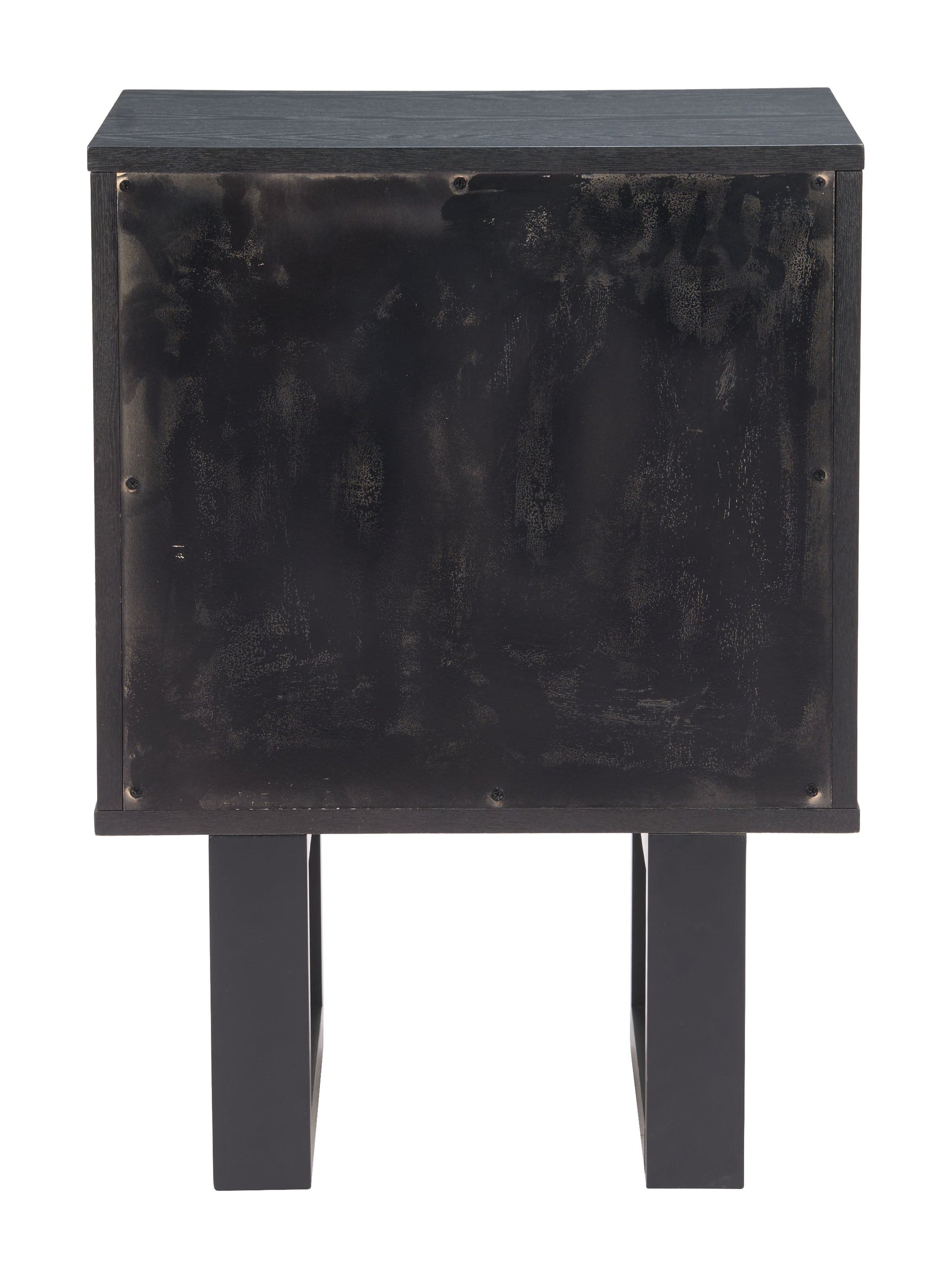 Aremi Brown & Black Nightstand - Ornate Home