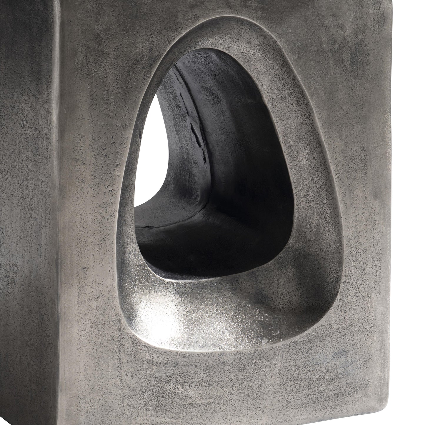 Argo Graphite Side Table - Ornate Home
