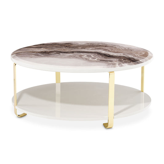 Ariana Gold Cocktail Table - Ornate Home