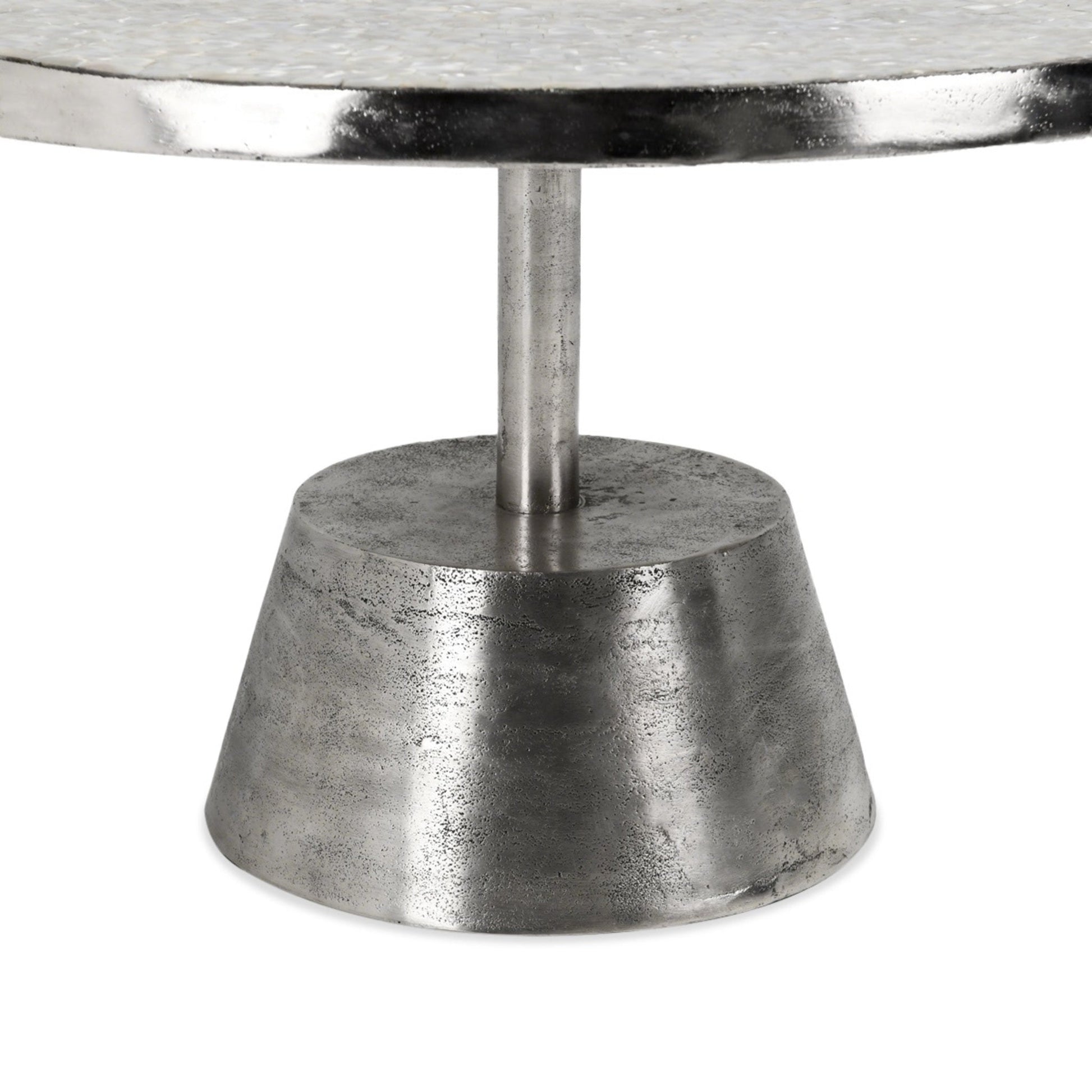 Ariel Silver Coffee Table - Ornate Home