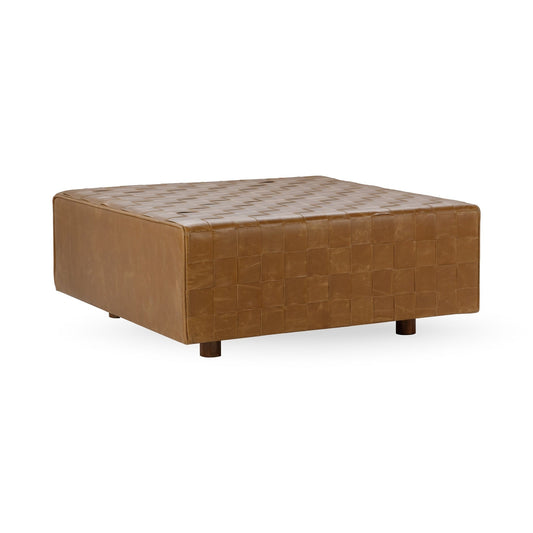 Aristo Autum Maple Square Ottoman - Ornate Home