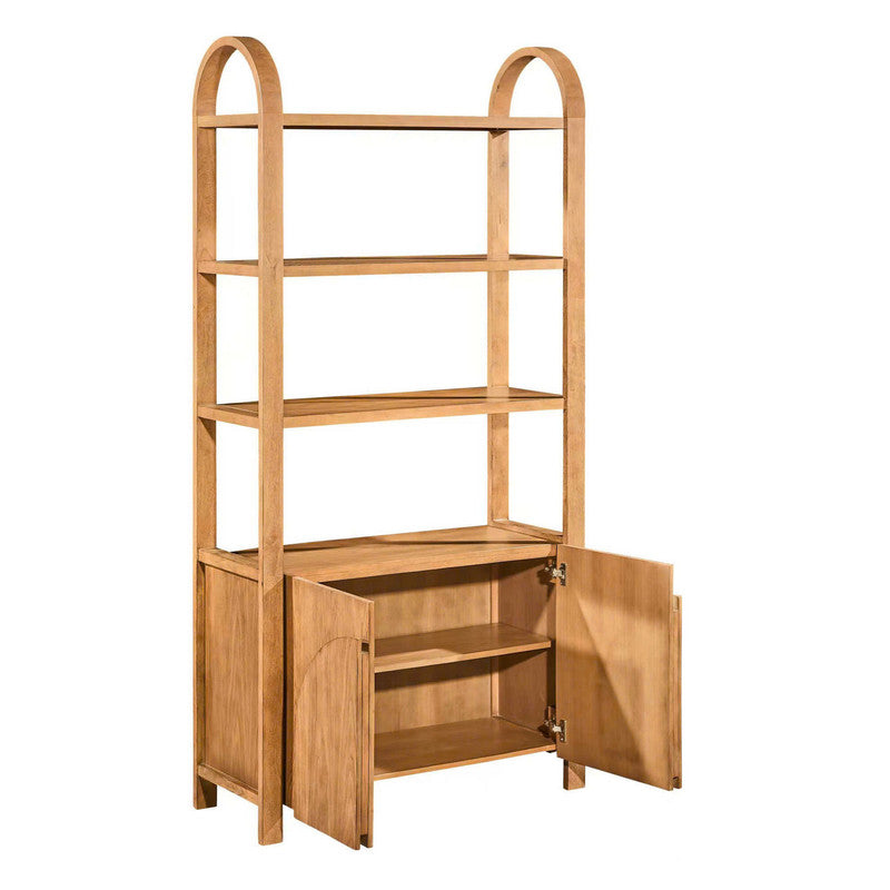 Arlo Brown Bookshelf - Ornate Home