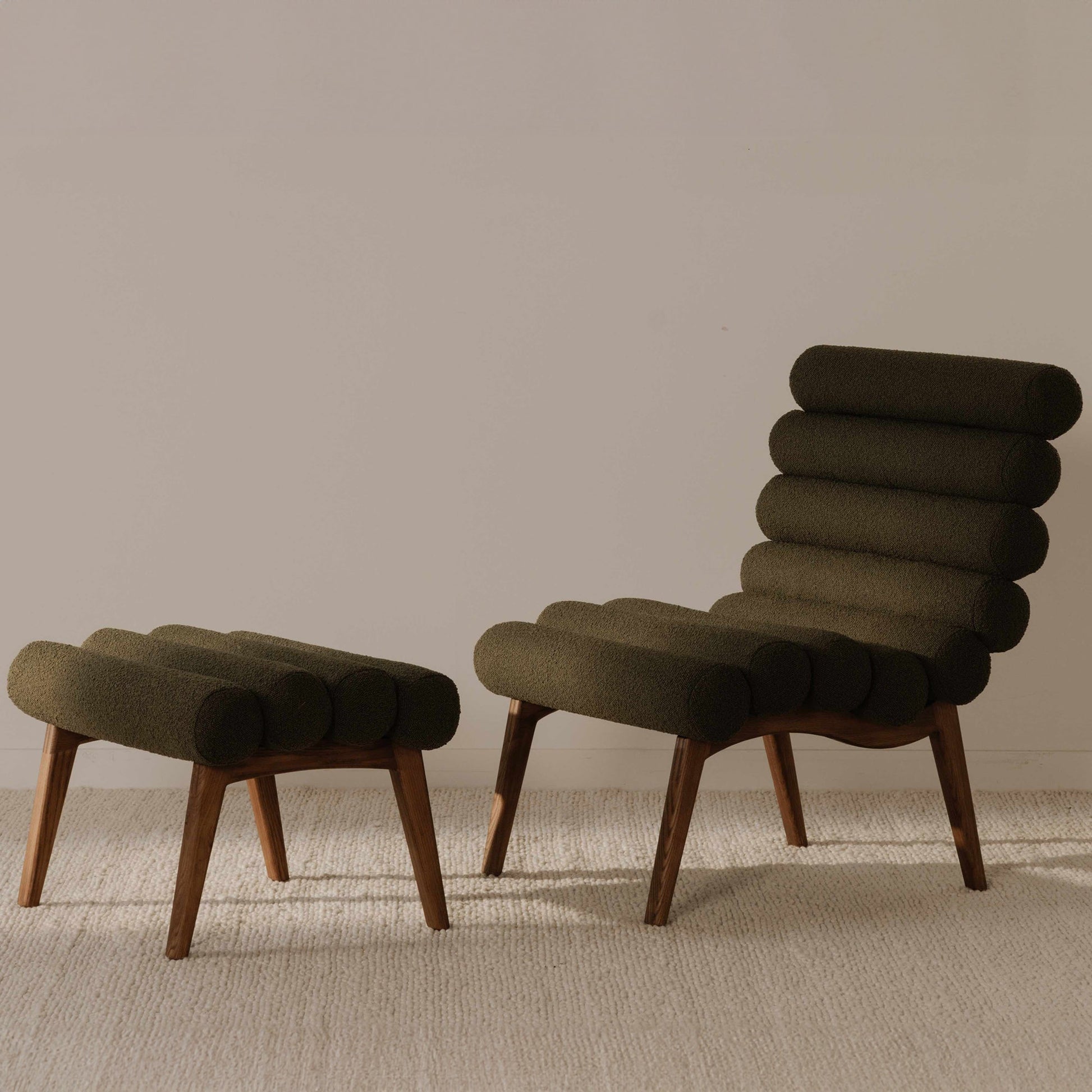 Arlo Dark Green Accent Chair - Ornate Home