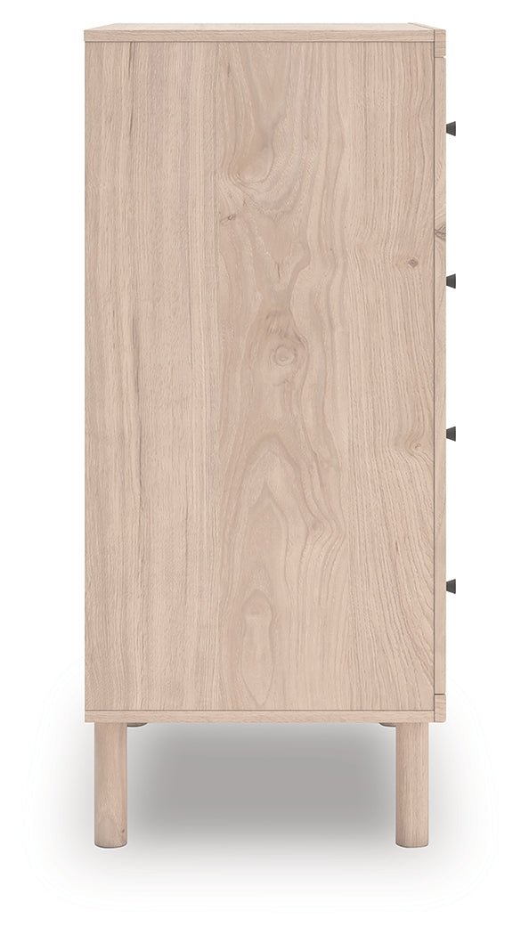 Arloster Tan Four Drawer Chest- Viva Furn