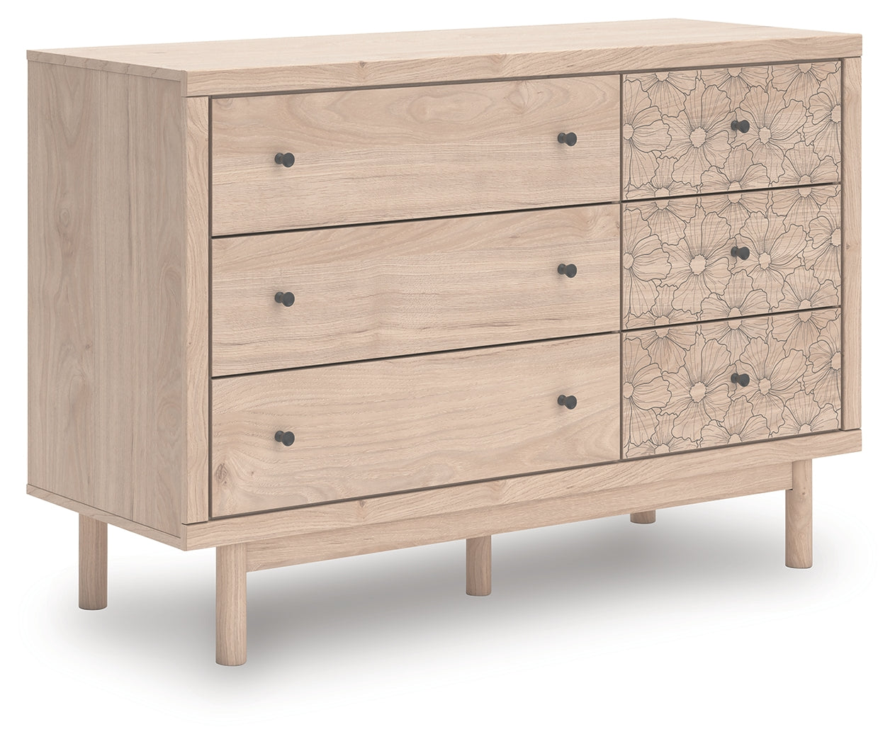 Arloster Tan Six Drawer Dresser- Viva Furn