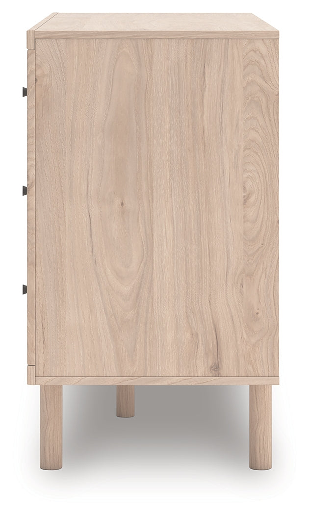 Arloster Tan Six Drawer Dresser- Viva Furn