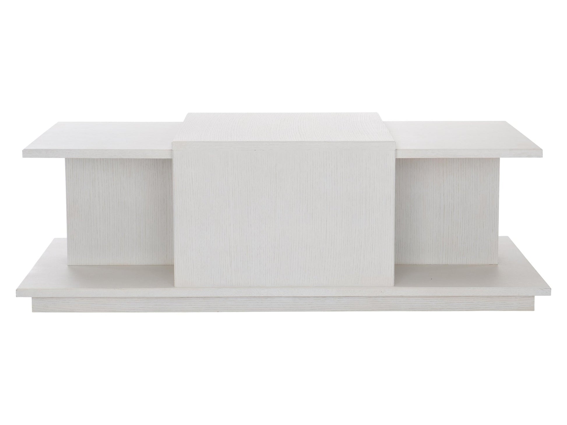 Arnette Linear White Cocktail Table - Ornate Home