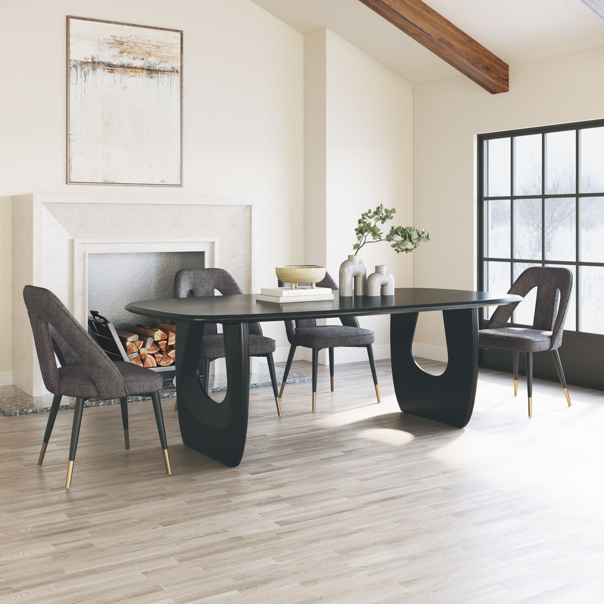 Artus Gray Dining Chair - Ornate Home
