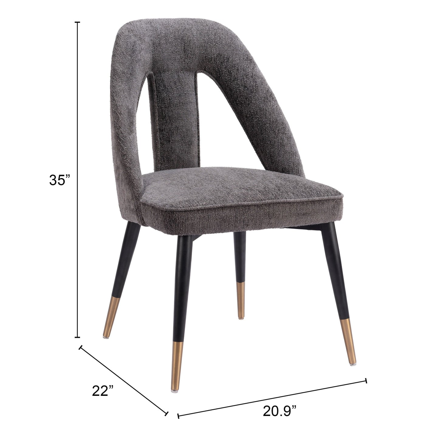 Artus Gray Dining Chair - Ornate Home