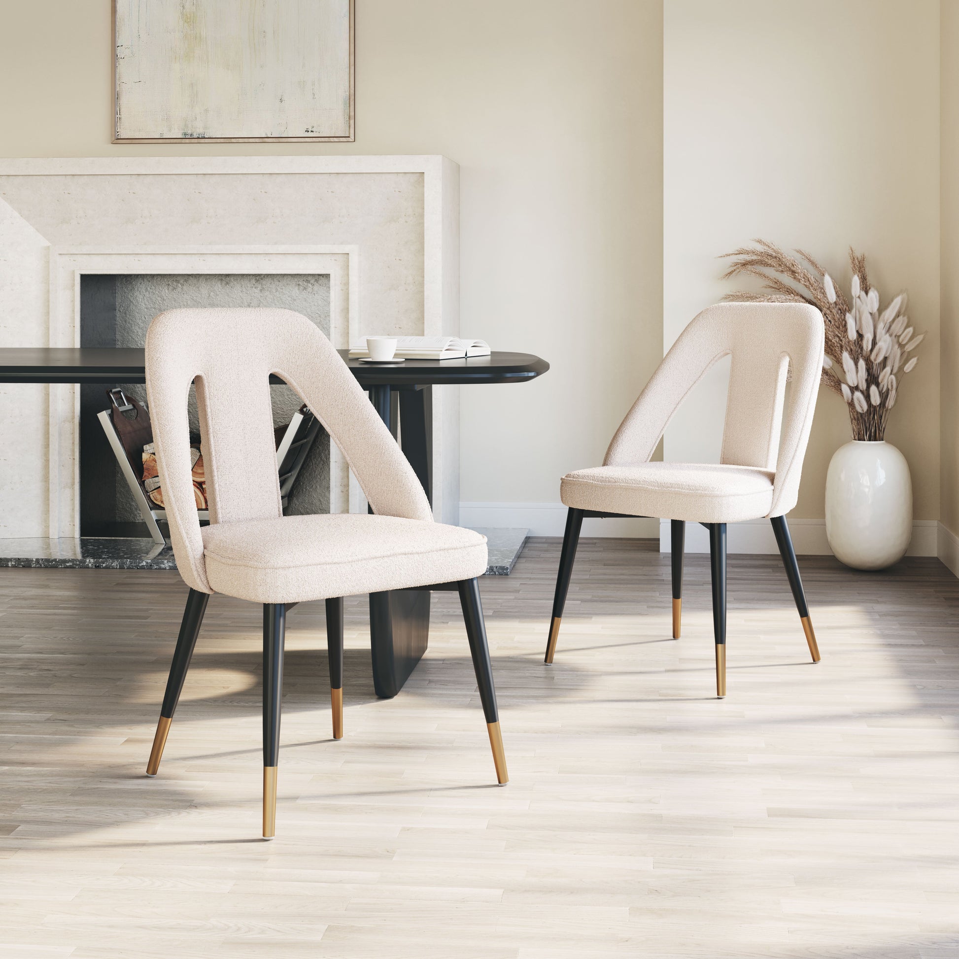 Artus Ivory Dining Chair - Ornate Home