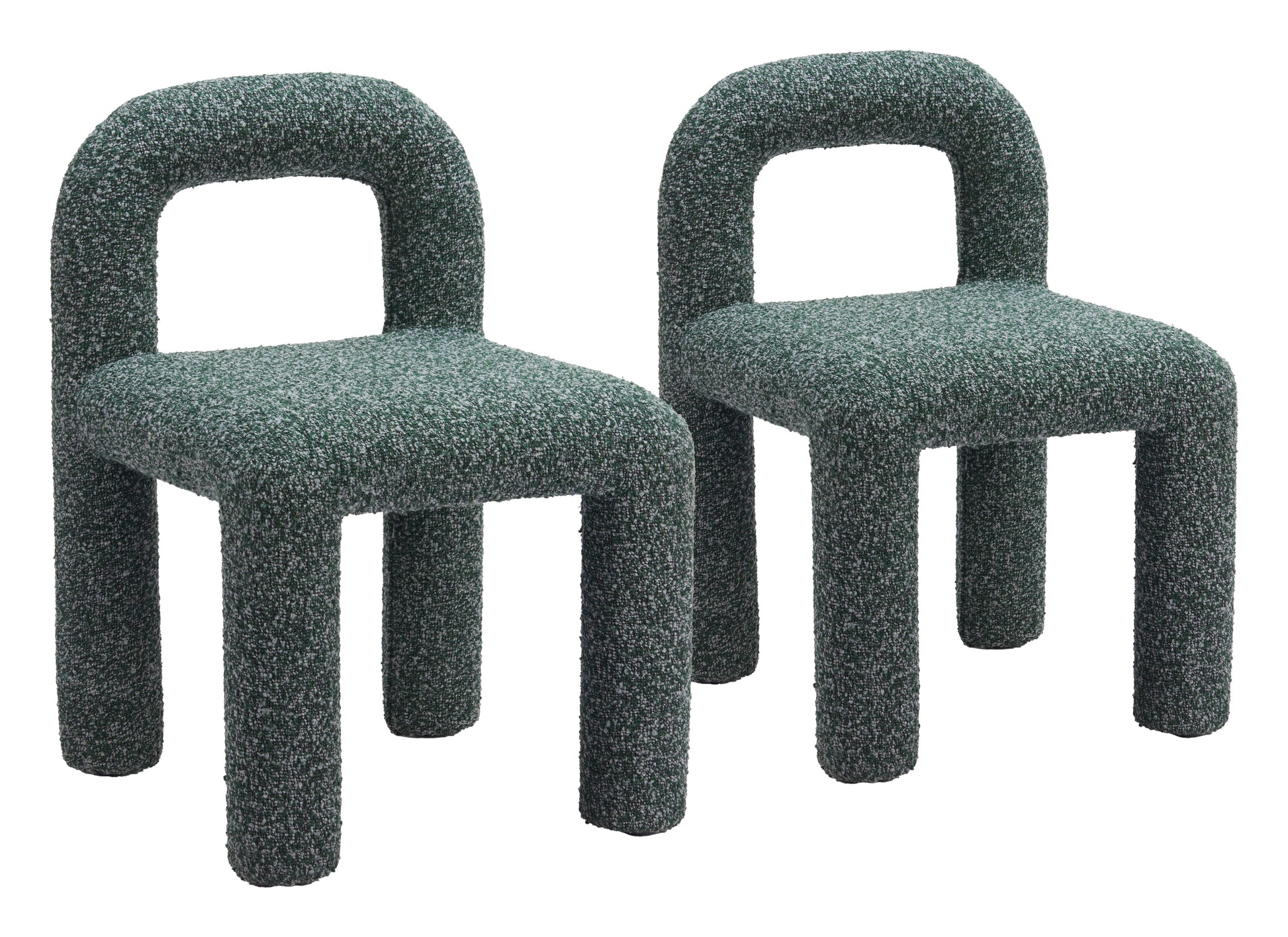 Arum Snowy Green Dining Chair (Set of 2) - Ornate Home