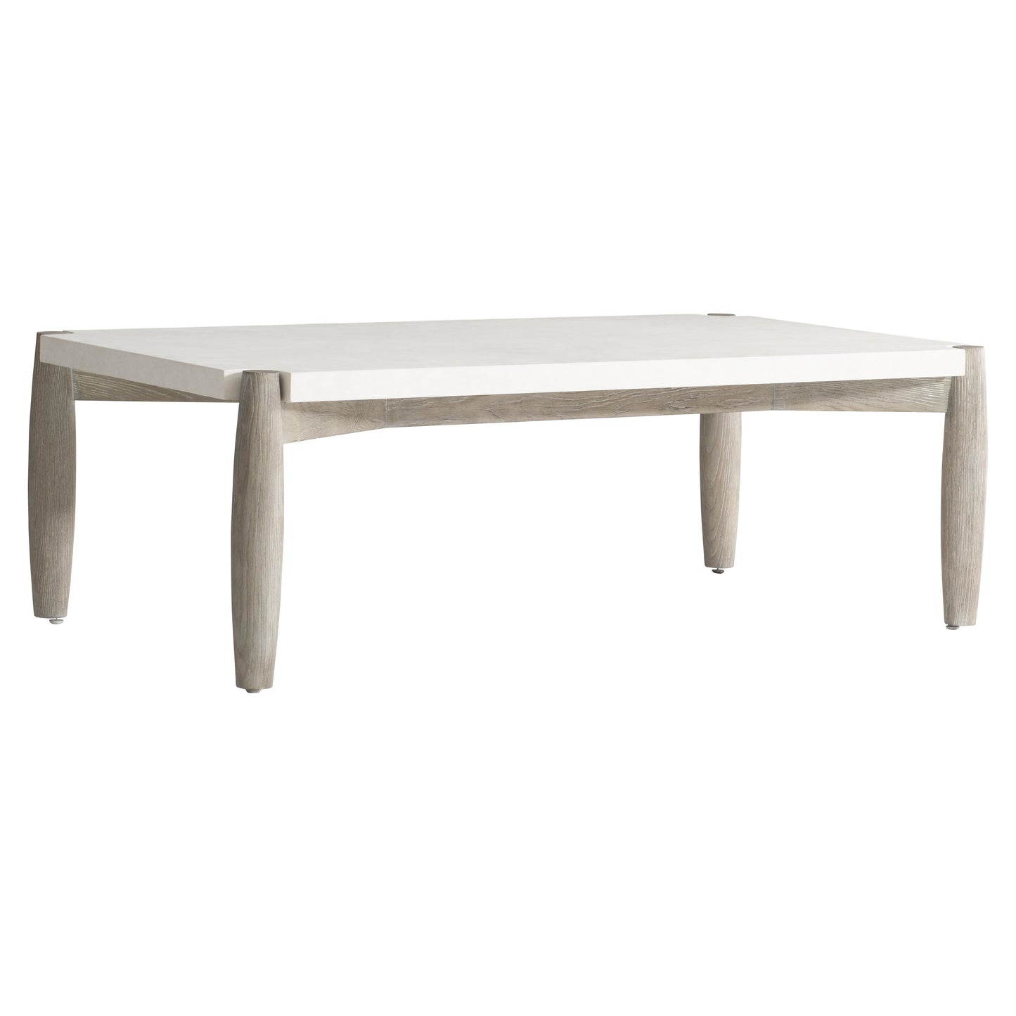 Ashbrook Vellum/Weathered Greige Cocktail Table - Ornate Home